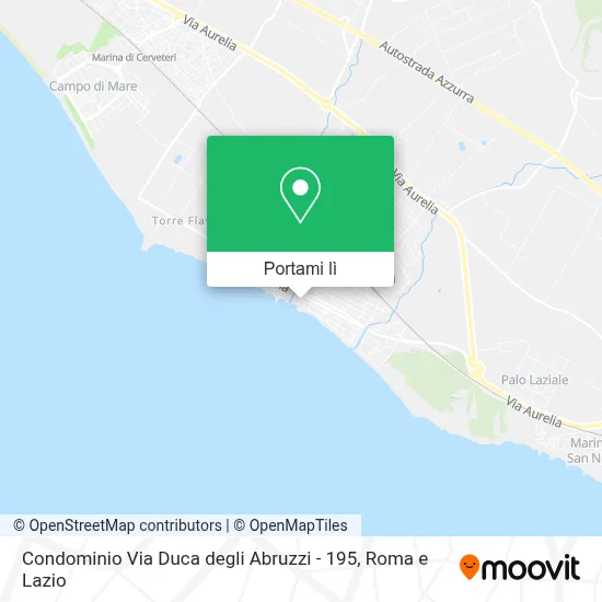 Mappa Condominio Via Duca degli Abruzzi - 195