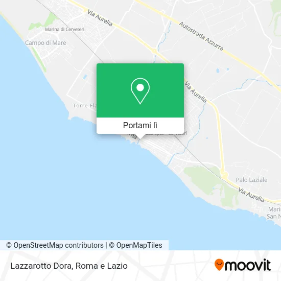 Mappa Lazzarotto Dora