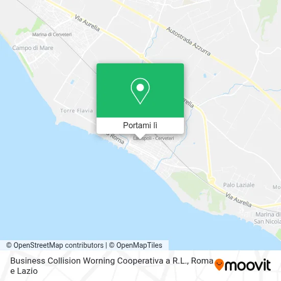 Mappa Business Collision Worning Cooperativa a R.L.