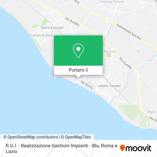 Mappa R.G.I. - Realizzazione Gestioni Impianti - Blu