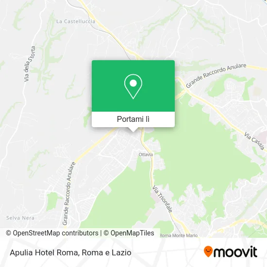 Mappa Apulia Hotel Roma