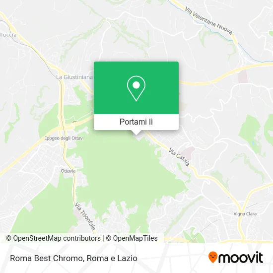 Mappa Roma Best Chromo