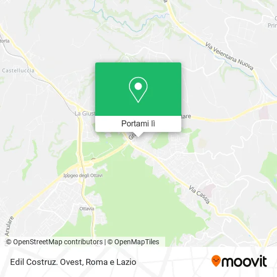 Mappa Edil Costruz. Ovest
