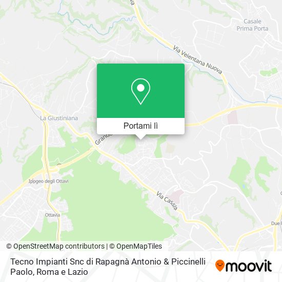 Mappa Tecno Impianti Snc di Rapagnà Antonio & Piccinelli Paolo