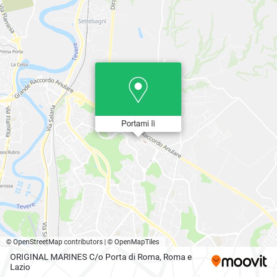 Mappa ORIGINAL MARINES C / o Porta di Roma