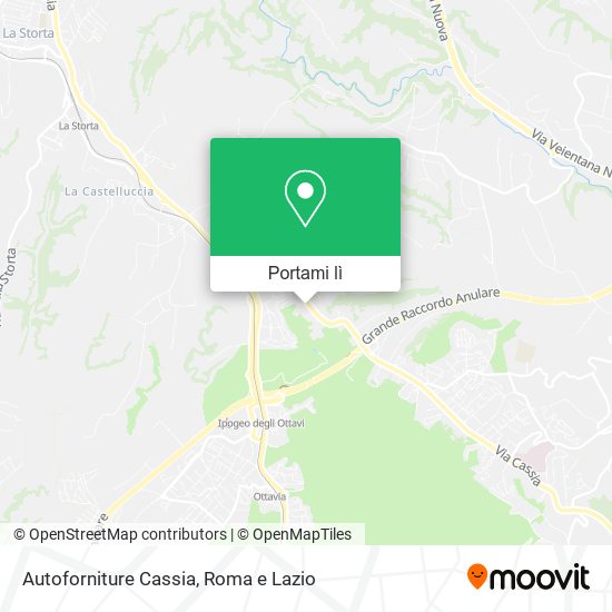 Mappa Autoforniture Cassia