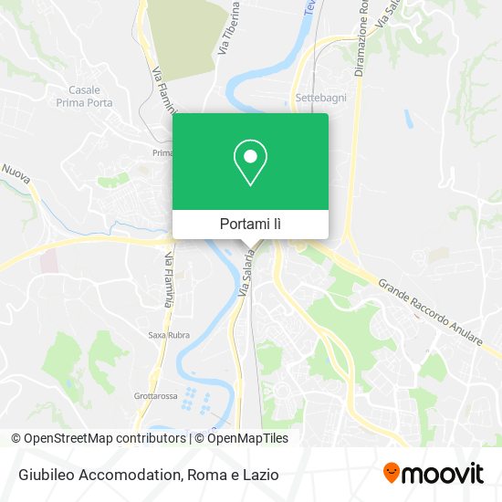 Mappa Giubileo Accomodation