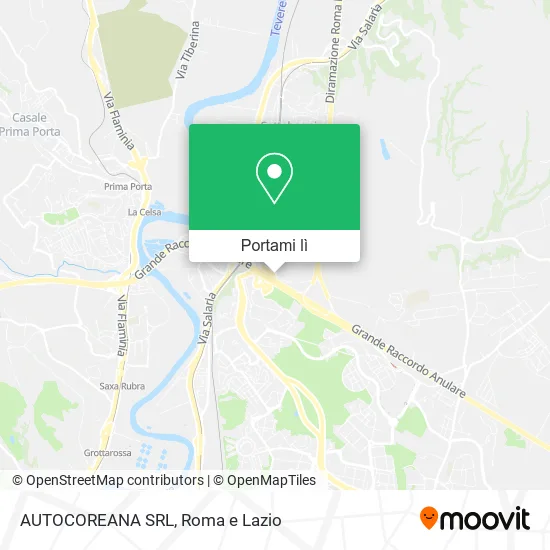 Mappa AUTOCOREANA SRL