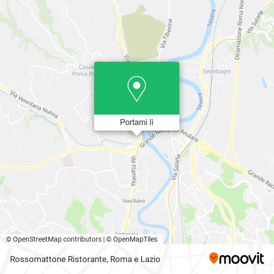 Mappa Rossomattone Ristorante