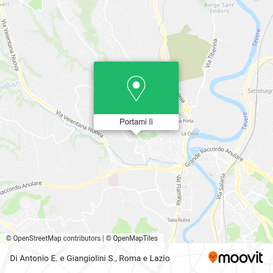 Mappa Di Antonio E. e Giangiolini S.