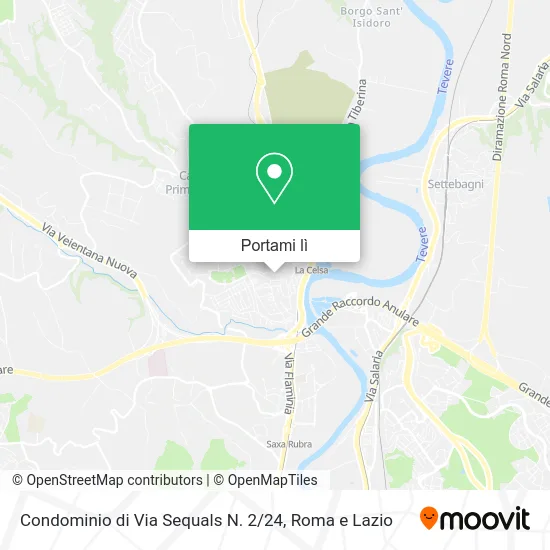 Mappa Condominio di Via Sequals N. 2 / 24