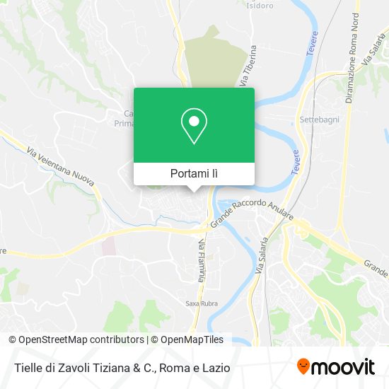 Mappa Tielle di Zavoli Tiziana & C.