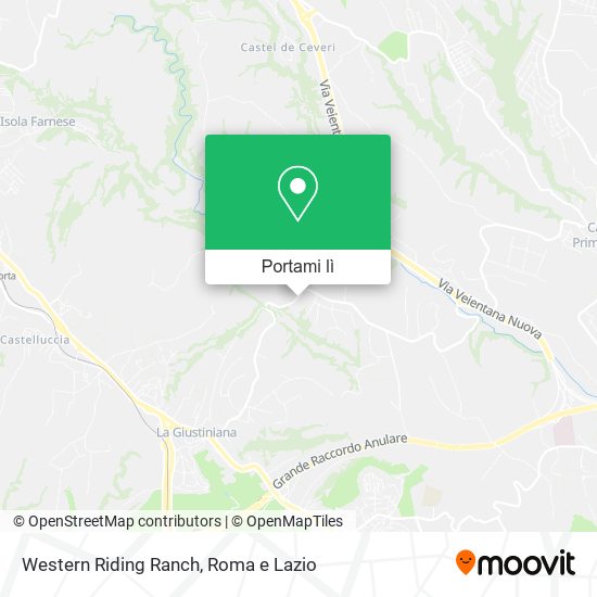 Mappa Western Riding Ranch