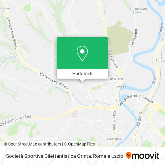 Mappa Società Sportiva Dilettantistica Grinta