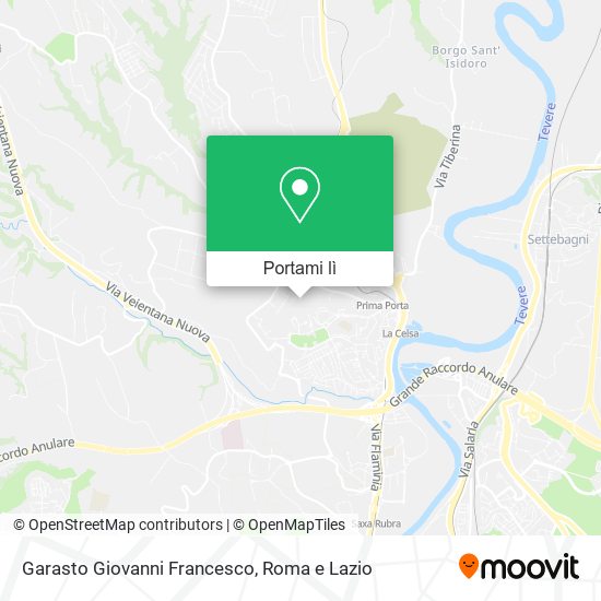 Mappa Garasto Giovanni Francesco