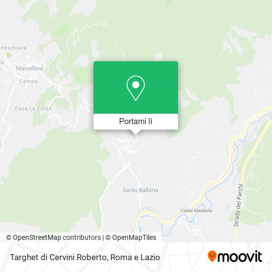 Mappa Targhet di Cervini Roberto