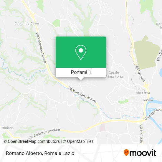 Mappa Romano Alberto