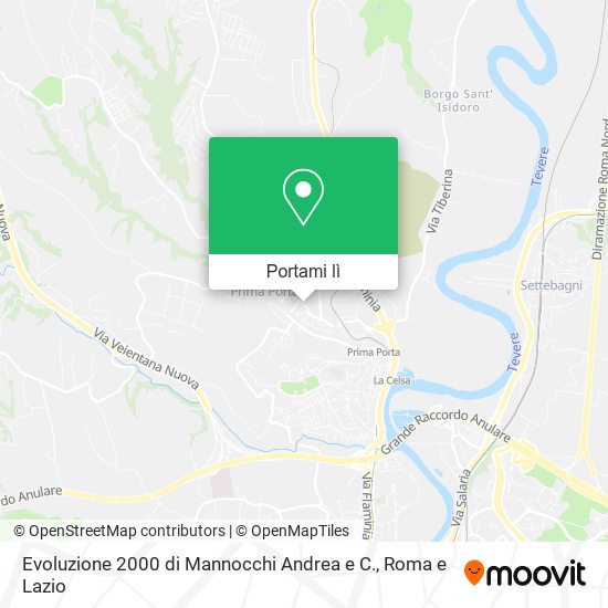 Mappa Evoluzione 2000 di Mannocchi Andrea e C.