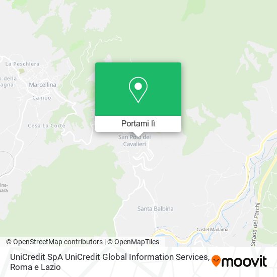Mappa UniCredit SpA UniCredit Global Information Services