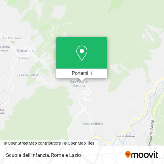 Mappa Scuola dell'Infanzia