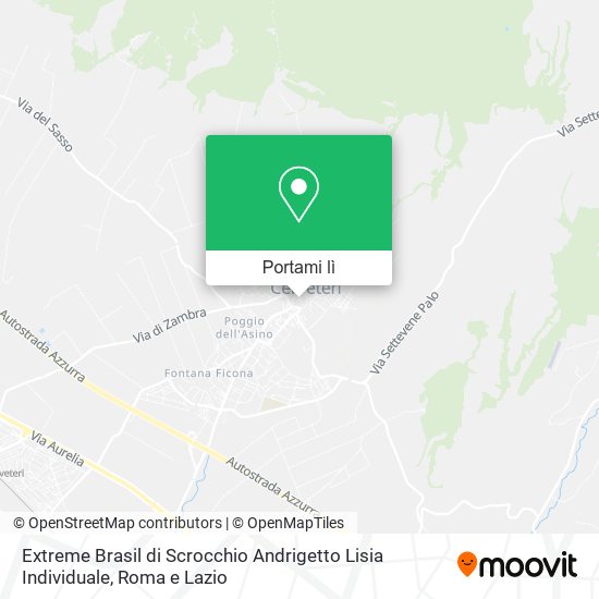 Mappa Extreme Brasil di Scrocchio Andrigetto Lisia Individuale