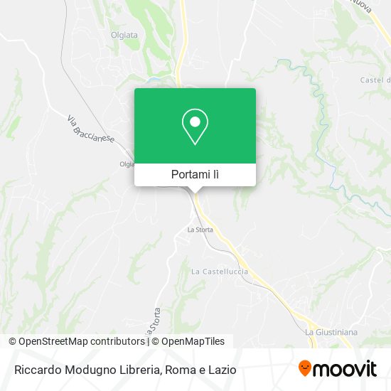 Mappa Riccardo Modugno Libreria