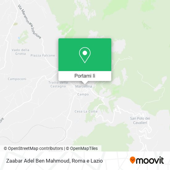 Mappa Zaabar Adel Ben Mahmoud