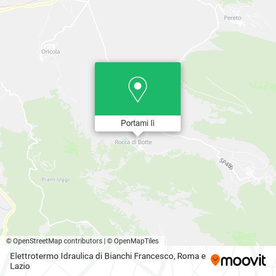 Mappa Elettrotermo Idraulica di Bianchi Francesco