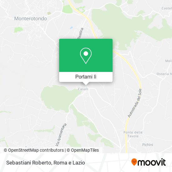 Mappa Sebastiani Roberto