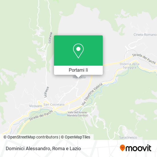Mappa Dominici Alessandro