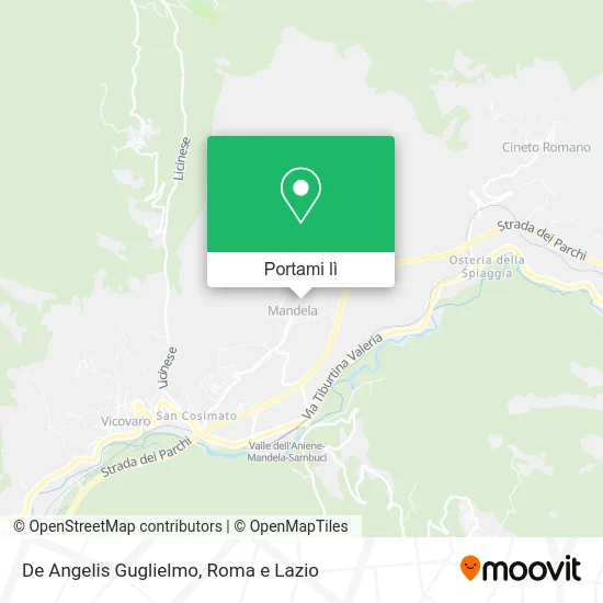 Mappa De Angelis Guglielmo