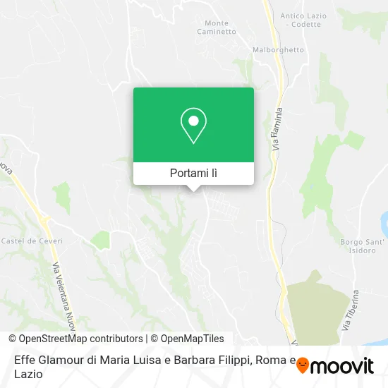 Mappa Effe Glamour di Maria Luisa e Barbara Filippi