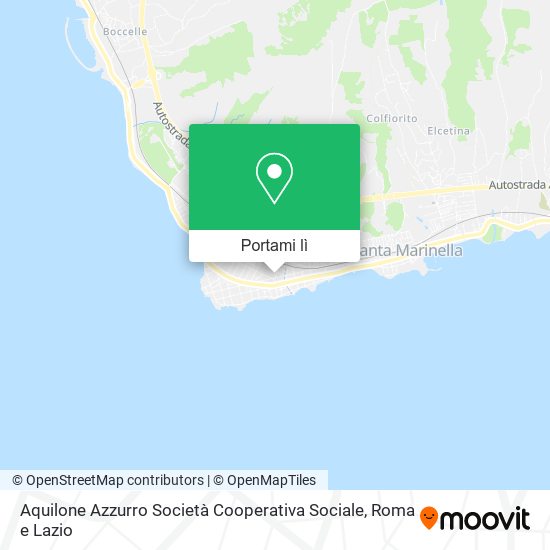 Mappa Aquilone Azzurro Società Cooperativa Sociale
