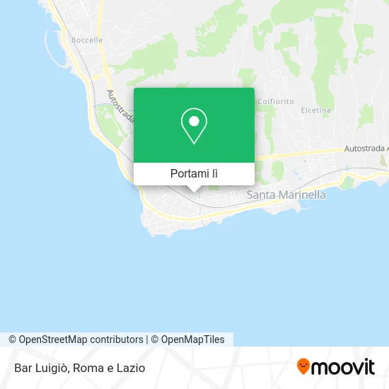Mappa Bar Luigiò