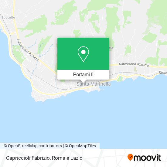 Mappa Capriccioli Fabrizio