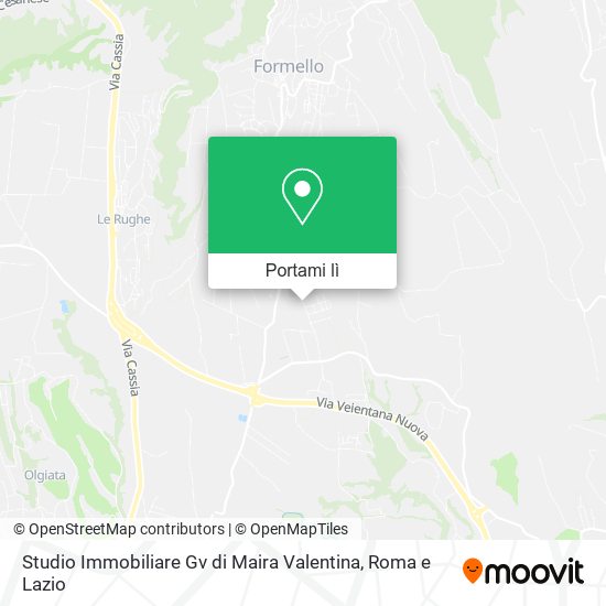 Mappa Studio Immobiliare Gv di Maira Valentina