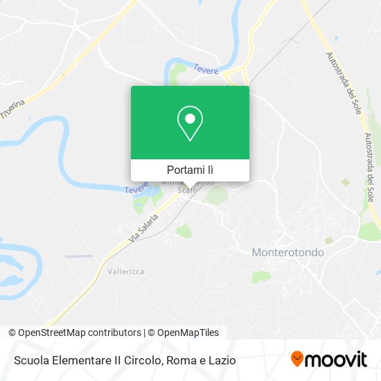 Mappa Scuola Elementare II Circolo