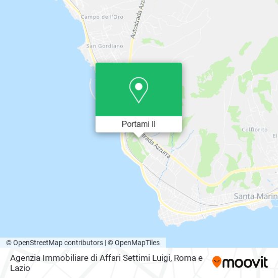 Mappa Agenzia Immobiliare di Affari Settimi Luigi
