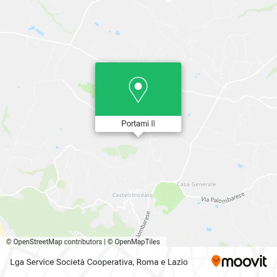 Mappa Lga Service Società Cooperativa