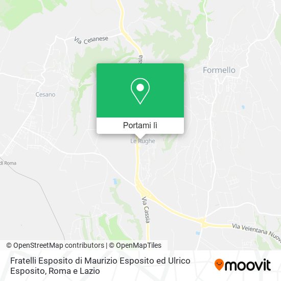 Mappa Fratelli Esposito di Maurizio Esposito ed Ulrico Esposito