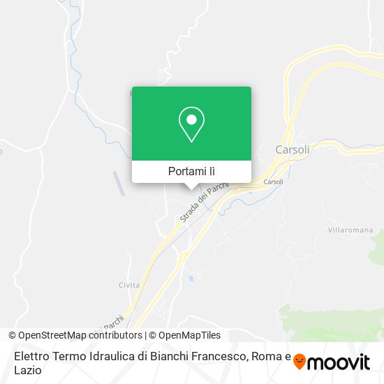 Mappa Elettro Termo Idraulica di Bianchi Francesco