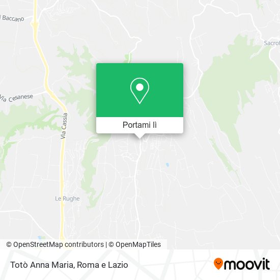 Mappa Totò Anna Maria