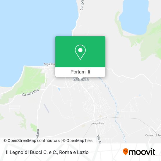 Mappa Il Legno di Bucci C. e C.