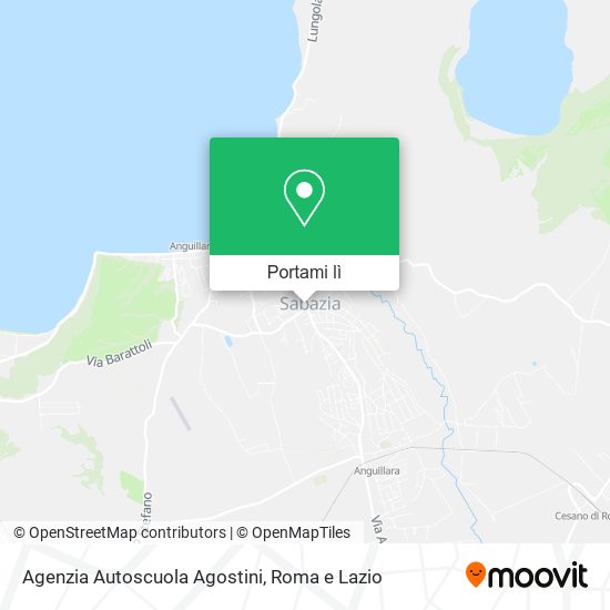 Mappa Agenzia Autoscuola Agostini