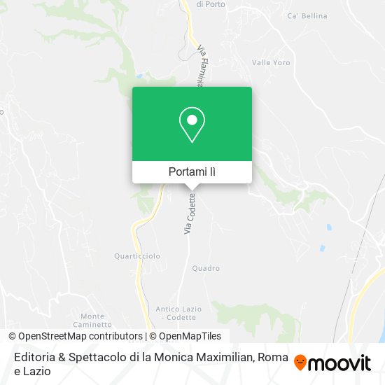 Mappa Editoria & Spettacolo di la Monica Maximilian