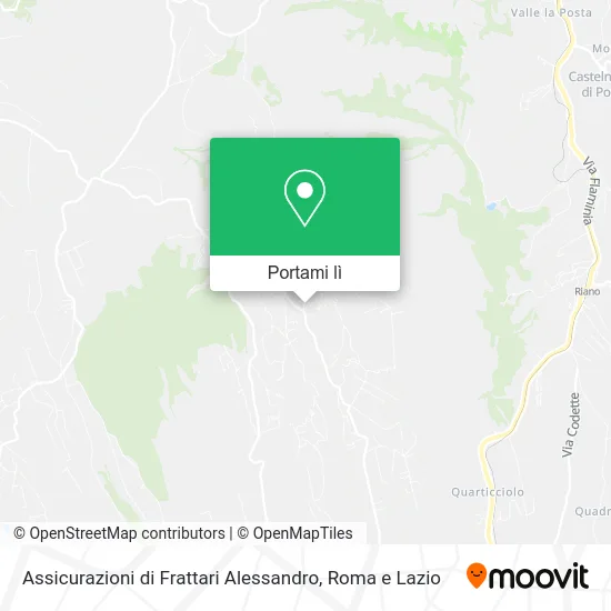 Mappa Assicurazioni di Frattari Alessandro