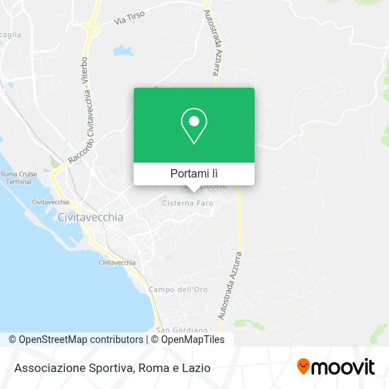 Mappa Associazione Sportiva