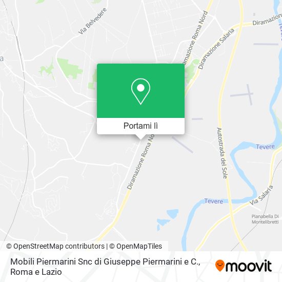 Mappa Mobili Piermarini Snc di Giuseppe Piermarini e C.