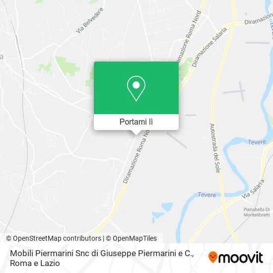 Mappa Mobili Piermarini Snc di Giuseppe Piermarini e C.