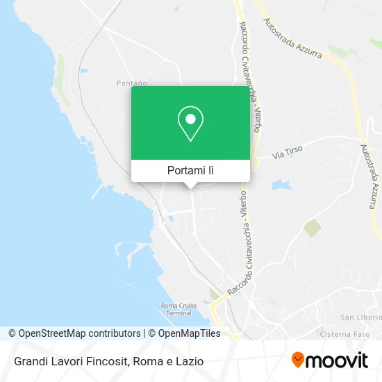 Mappa Grandi Lavori Fincosit